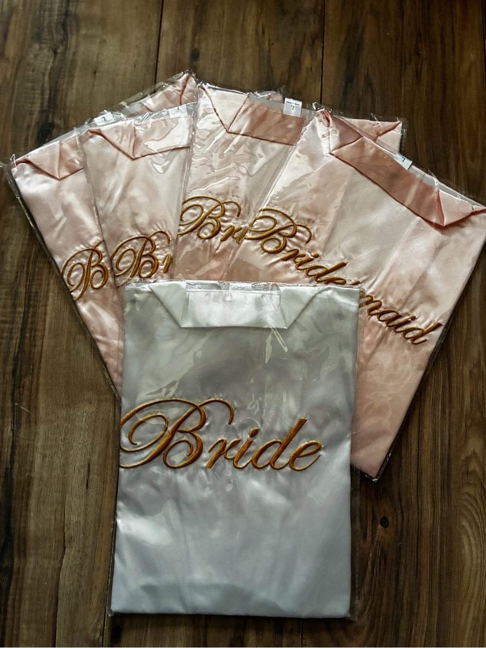 New Wedding Party Robes